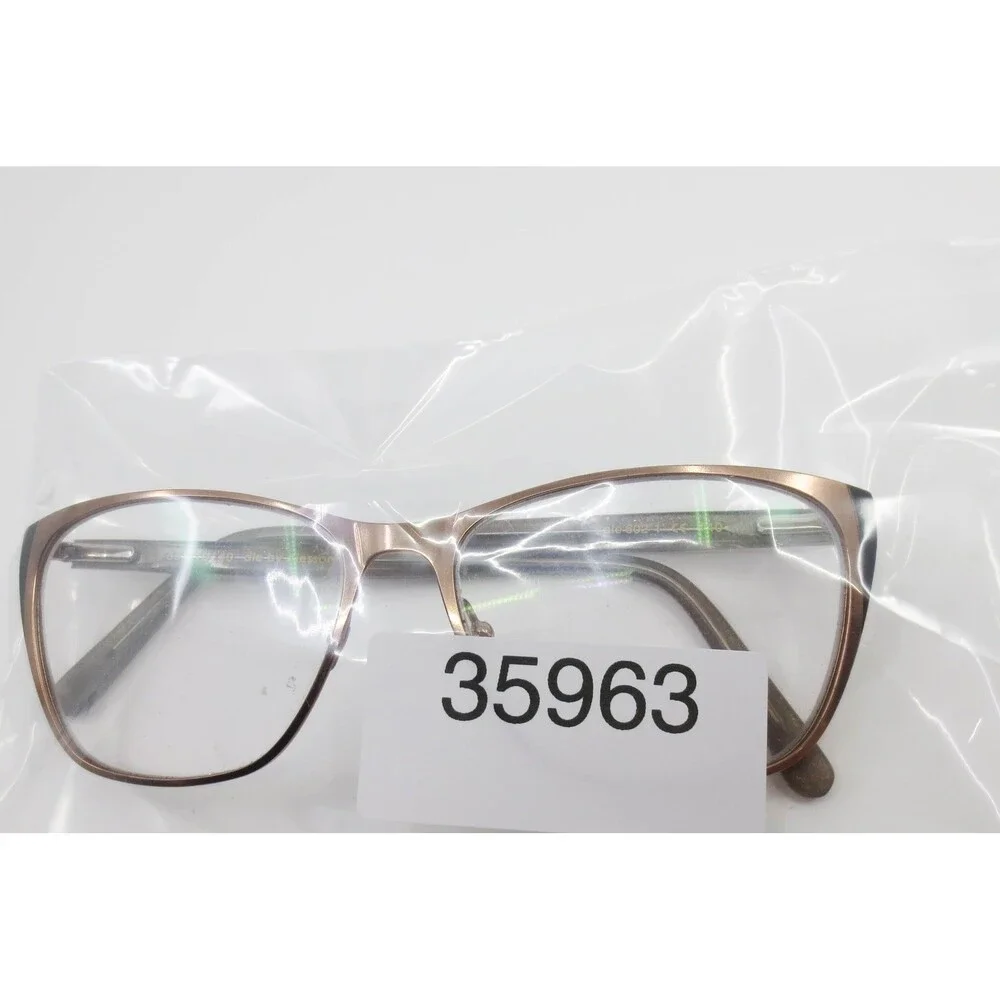 Ale by Alessandra ALE 602-1 Bronze Brown Cat Eye Eyeglass Frames 55-15-140